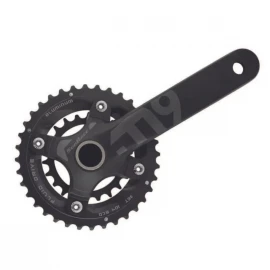 Шатуны Sun Race M966 под Hollowtech (ось 24 мм), на 9 ск., 36-22T, 175 мм, с кареткой