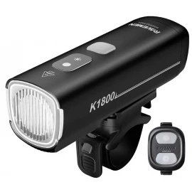 Велосвітло переднє Ravemen K1800 (1800 lm, 5000 mAh) з датчиком