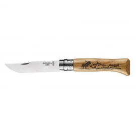 Ніж Opinel №8 VRI "Elk"