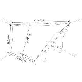 Тент Amazonas Adventure Wing Tarp