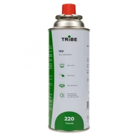 Картридж газовий Tribe цанговий 220 г