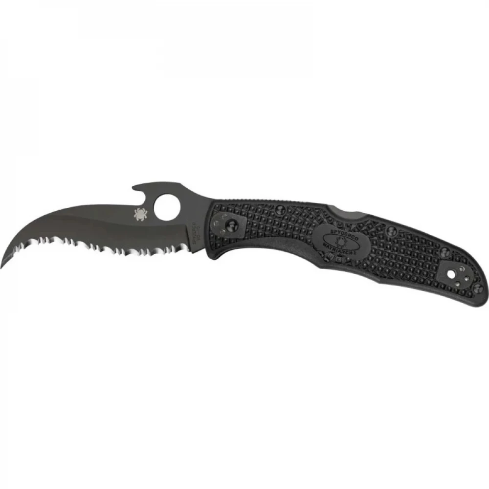 Ніж Spyderco Matriarch 2 Black Blade Emerson Opener