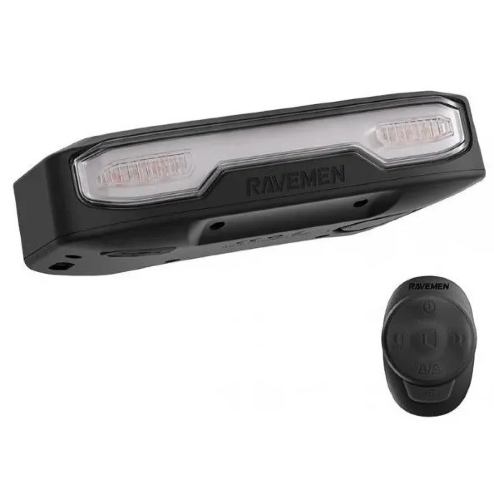 Мигалка задня Ravemen NT101 (160 lm, 2200 mAh) з бездротовою кнопкою та сигналізацією