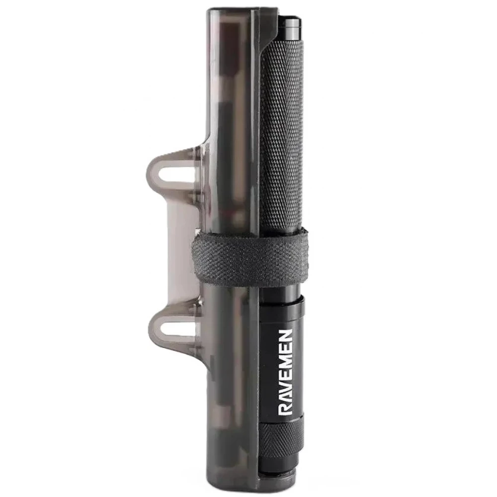 Насос Ravemen MP01, алюміній, високий тиск, шланг, різбовий, 19 см, 260 psi/18 bar