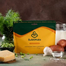 Пюре SubliMate картопляне з горошком