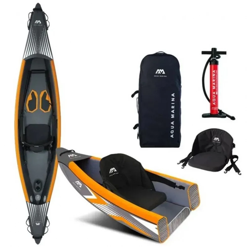 Каяк Aqua Marina Tomahawk High Pressure Speed Kayak 1-person. DWF Deck