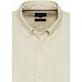 Рубашка Camel Active Short-Sleeved Shirt Made from a Cotton-Linen Blend