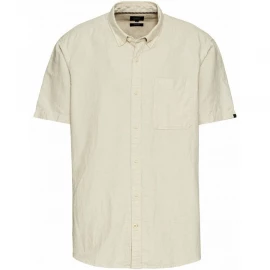 Рубашка Camel Active Short-Sleeved Shirt Made from a Cotton-Linen Blend