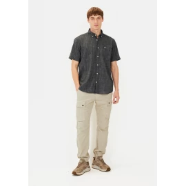 Рубашка Camel Active Short-Sleeved Shirt with a Textured Pattern