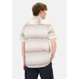Сорочка Camel Active Short-Sleeved Cotton Shirt with Check Pattern