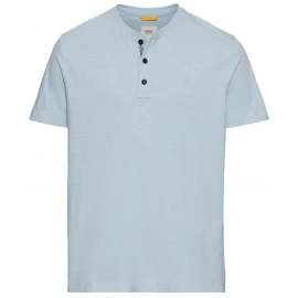 Футболка Camel Active Short-Sleeve Henley Made of Organic Cotton