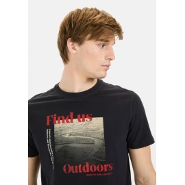 Футболка Camel Active T-Shirt with Print Made of Organic Cotton
