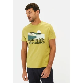 Футболка Camel Active T-Shirt with Print Made of Organic Cotton