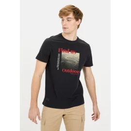Футболка Camel Active T-Shirt with Print Made of Organic Cotton