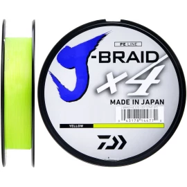Шнур Daiwa J-Braid X4E 135 m 18.6 kg 0.29 mm 4.0