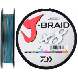 Шнур Daiwa J-Braid X8 150 m 6.0 kg 0.10 mm 0.8