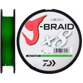 Шнур Daiwa J-Braid X8 150 m 8.0 kg 0.13 mm 1.0
