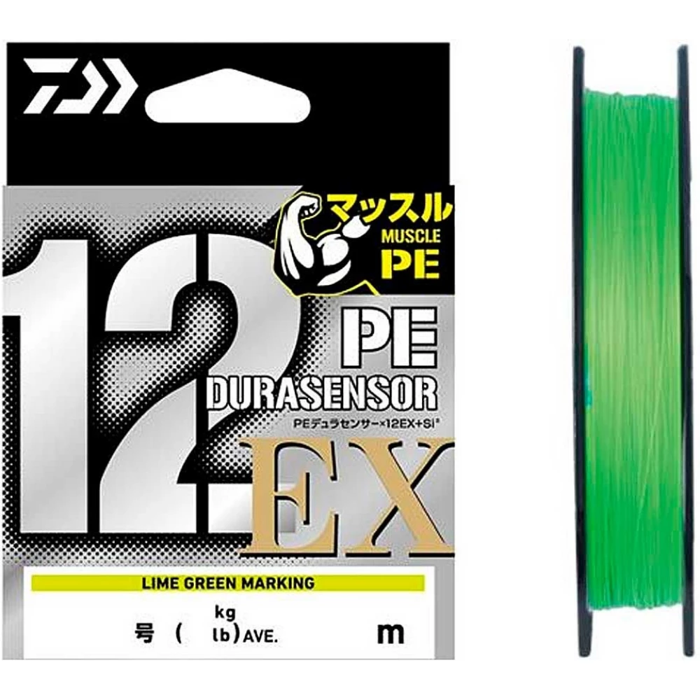 Шнур Daiwa UVF PE Dura Sensor X12 EX +Si3 150 m 12.1 kg 0.185 mm 1.2