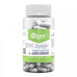 L-аргінін Stark Pharm L-Arginine 500 mg - 100 tabs