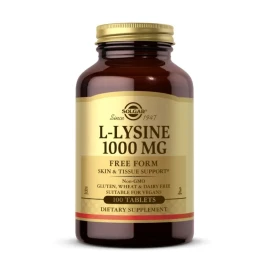 L-лізин Solgar L-Lysine 1000 mg - 100 tabs