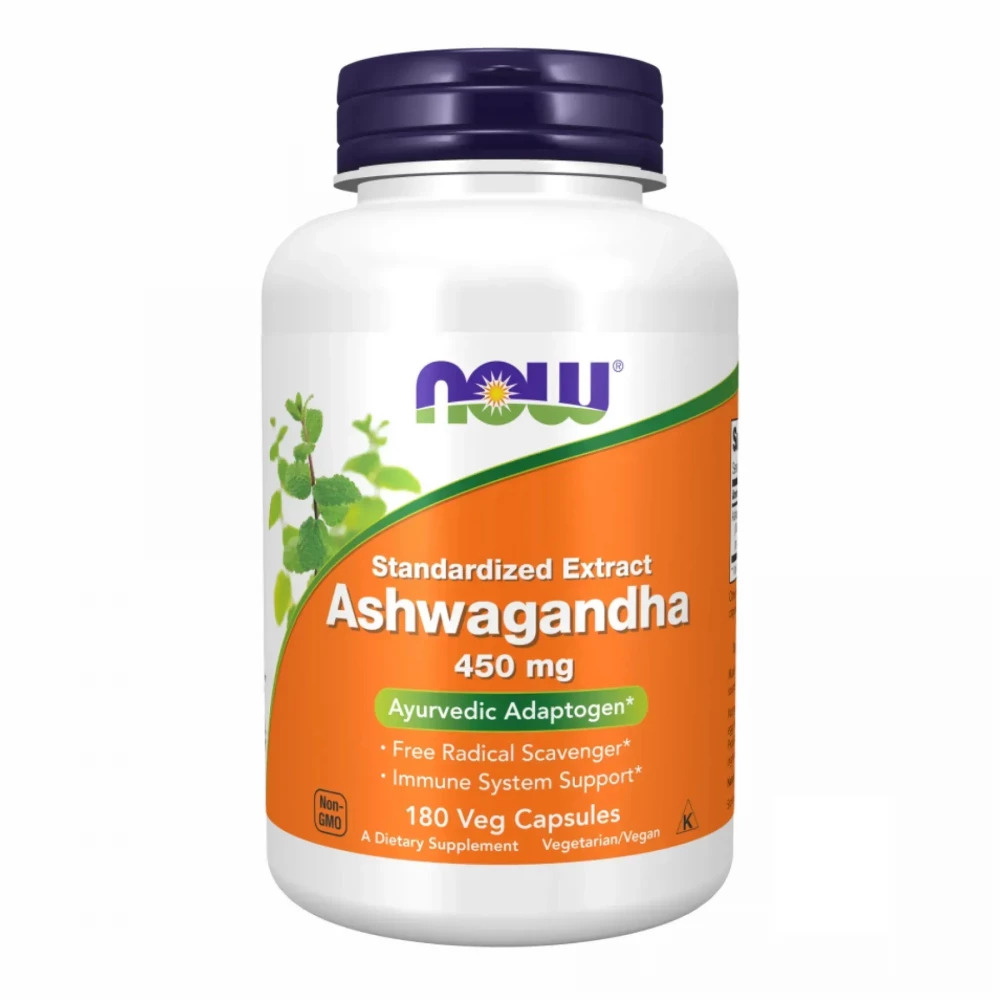 Ашваганда Now Foods Ashwagandha 450 mg - 180 vcaps