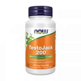 Бустер тестостерону Now Foods TestoJack 200™ - 60 vcaps