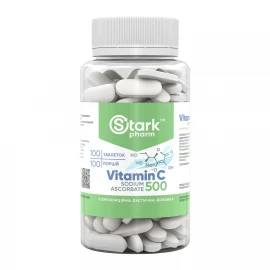 Вітамін C Stark Pharm Vitamin C Sodium Ascorbate 500 mg - 100 tabs