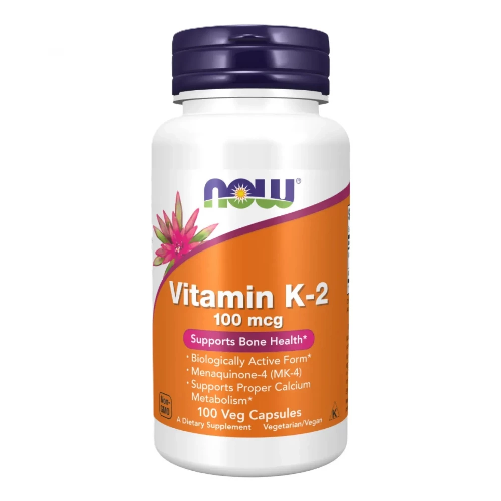 Вітаміни Now Foods Vitamin K-2 100 mcg - 100 vcaps