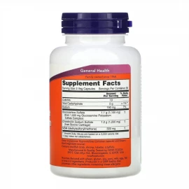Глюкозамін хондроїтин Now Foods Glucosamine & Chondroitin with MSM - 90 vcaps