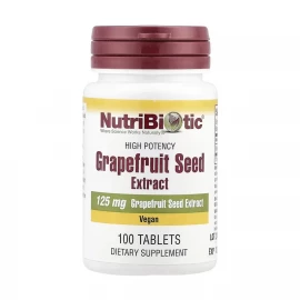 Екстракт насіння грейпфрута Nutribiotic Grapefruit Seed Extract 125 mg - 100 tabs