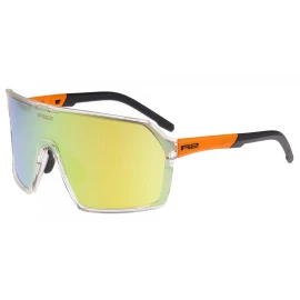 Окуляри R2 Factor (TR90), лінза smoke (Polarized TAC), покриття orange full revo, кат. 2