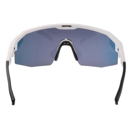 Окуляри R2 Gain (TR90), лінза smoke (Polarized TAC), покриття black/red full revo, кат. 3