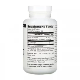 Кора мурашиного дерева Source Naturals Pau D'Arco 500 mg - 250 tabs