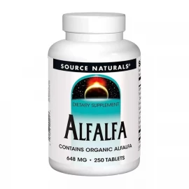Люцерна Source Naturals Alfalfa 648 mg - 250 tabs