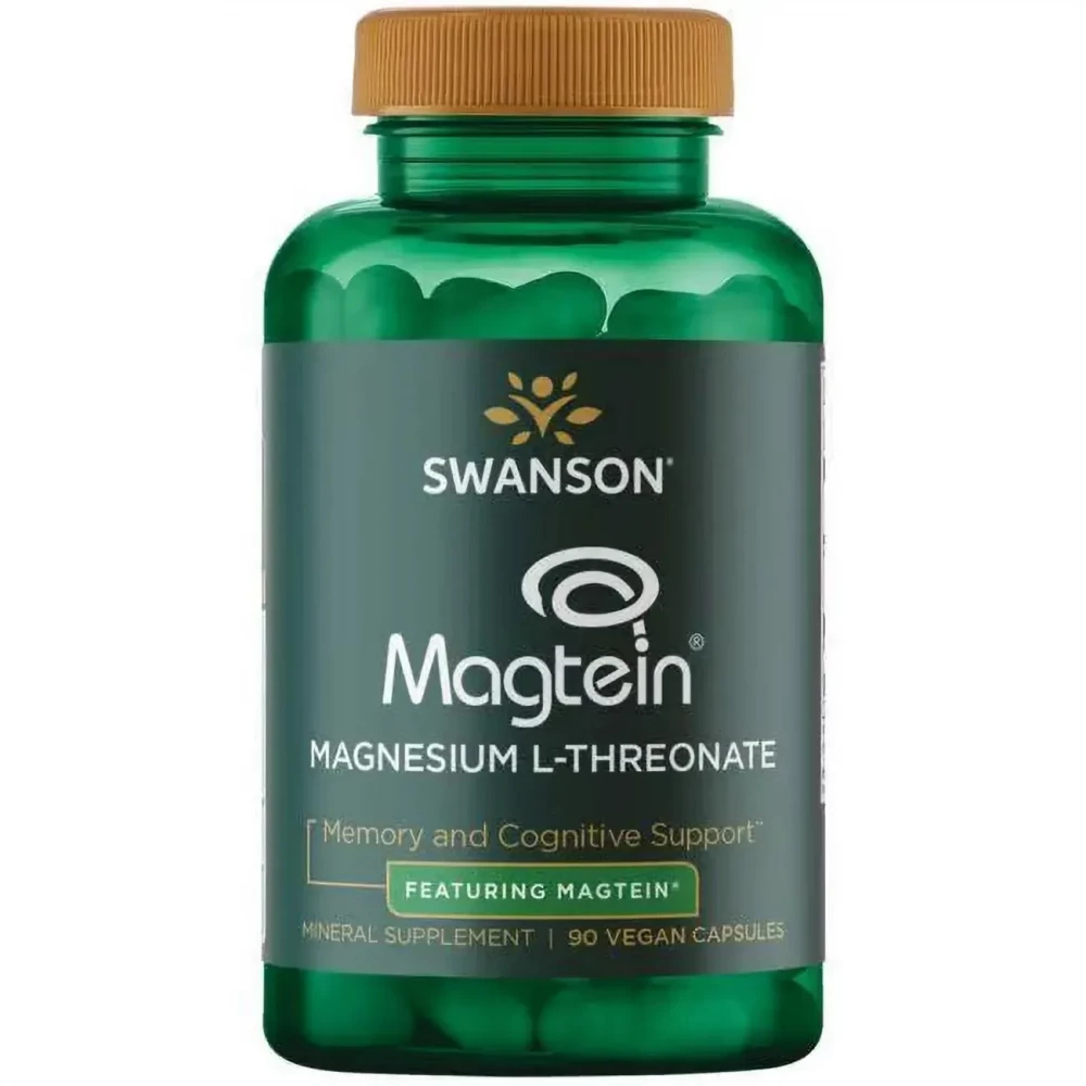Магній L-треонат Swanson Magnesium L-Theonate - 90 veg caps
