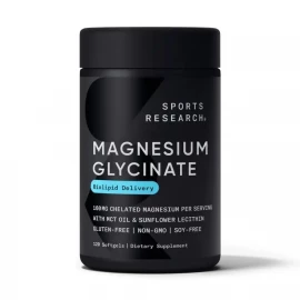 Магній гліцинат Sport Research Magnesium Glycinate 160 mg - 120 softgels