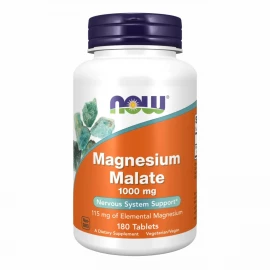 Магній малат Now Foods Magnesium Malate 1000 mg - 180 caps