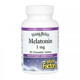 Мелатонін Natural Factors Melatonin 1 mg - 90 tabs