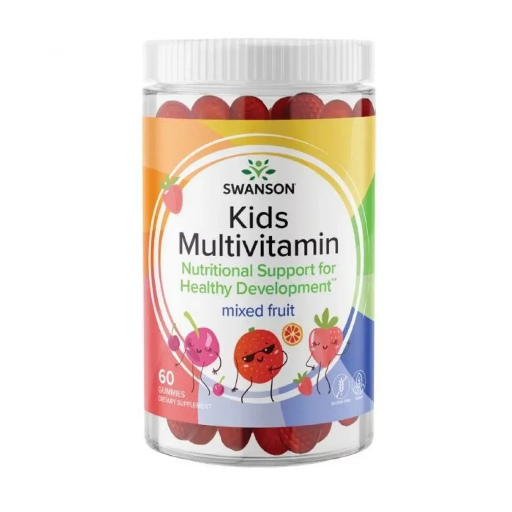 Мультивітаміни дитячі Swanson Kids Multivitamin - 60 gummies