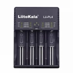 Зарядний пристрій Liitokala Lii-PL4, 4 канала, Ni-Mh/Li-ion/LiFePO4, 220V/12V, LED, Box