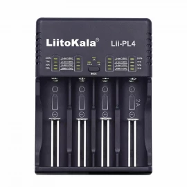 Зарядное устройство для Liitokala Lii-PL4, 4 канала, Ni-Mh/Li-ion/LiFePO4, 220V/12V, LED, Box