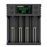 Зарядний пристрій Liitokala Lii-S4, 4 канали, Ni-Mh/Li-ion/LiFePo4, USB, LCD, Box