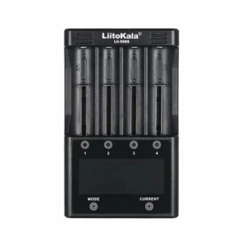 Зарядний пристрій Liitokala Lii-500S EU на 4 канали та автомобільний кабель