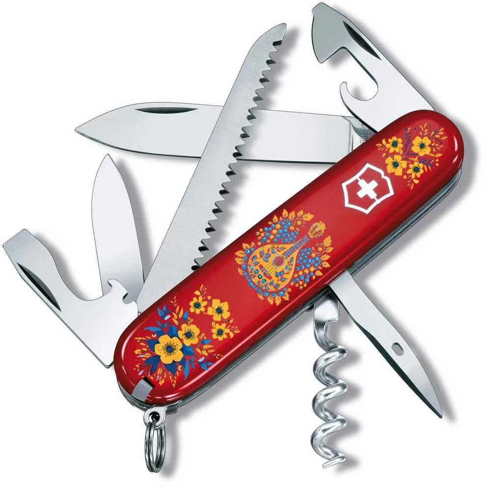 Нож Victorinox Camper Ukraine Украинские мотивы