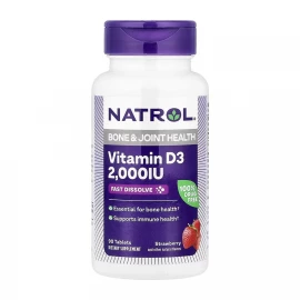 Вітаміни Natrol Vitamin D3 2,000 IU Fast Dissolve - 90 tabs