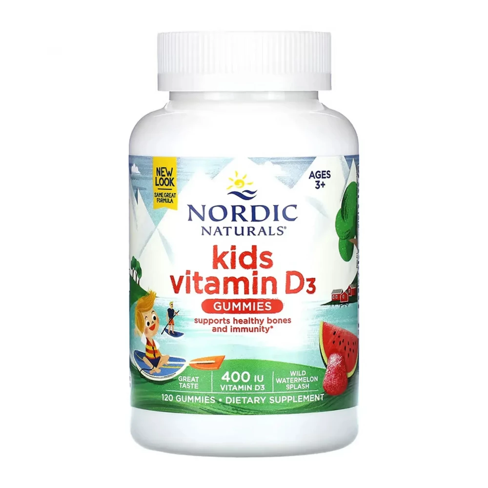Вітаміни Nordic Naturals Vitamin D3 Gummies Kids - 120 gummies