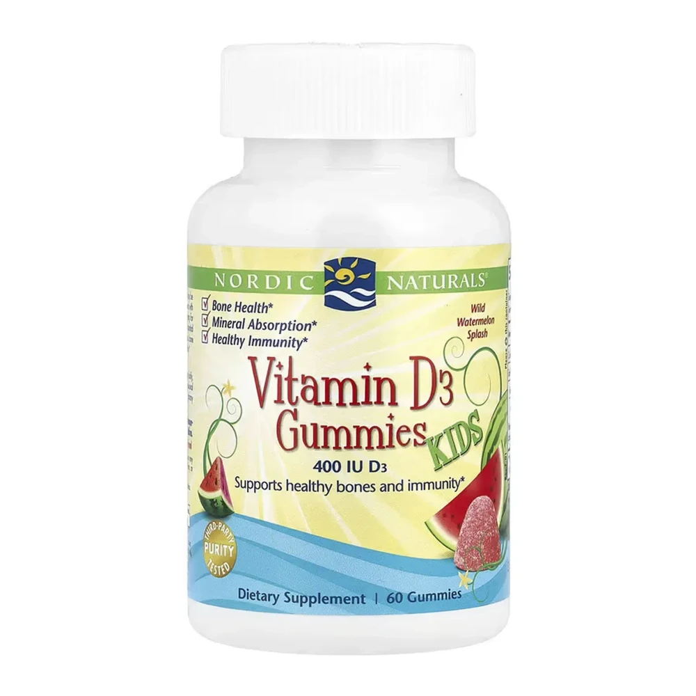 Вітаміни Nordic Naturals Vitamin D3 Gummies Kids - 60 gummies
