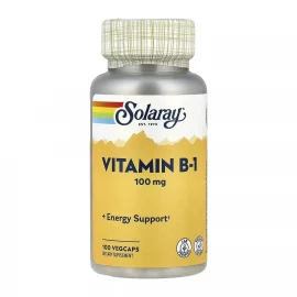 Вітаміни Solaray Vitamin B-1 100 mg - 100 vcaps 