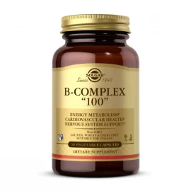 Вітаміни Solgar B-Complex "100" - 50 vcaps