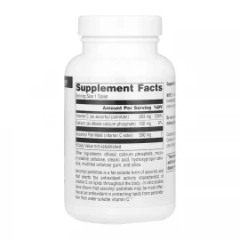 Вітаміни Source Ascorbyl Palmitate 500 mg - 90 tabs